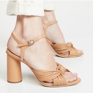 Loeffler Randall Cece Knot Chunky Heel Sandal, Size 11